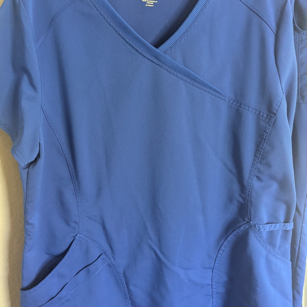 Blue Scrub Set - Picture 2 of 8